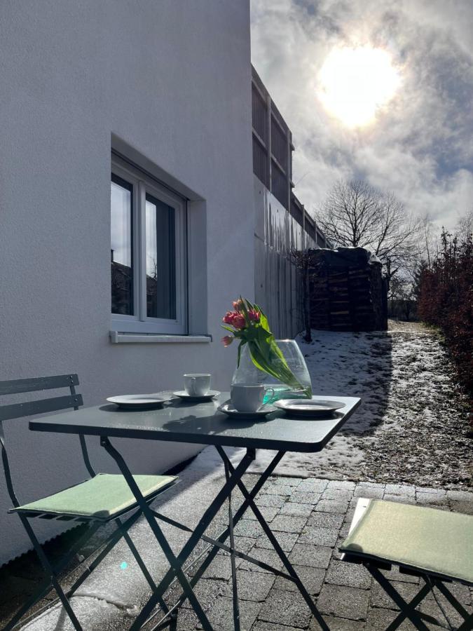 Moderne Ferienwohnung Zum Wohlfuehlen Lindenberg im Allgäu Esterno foto
